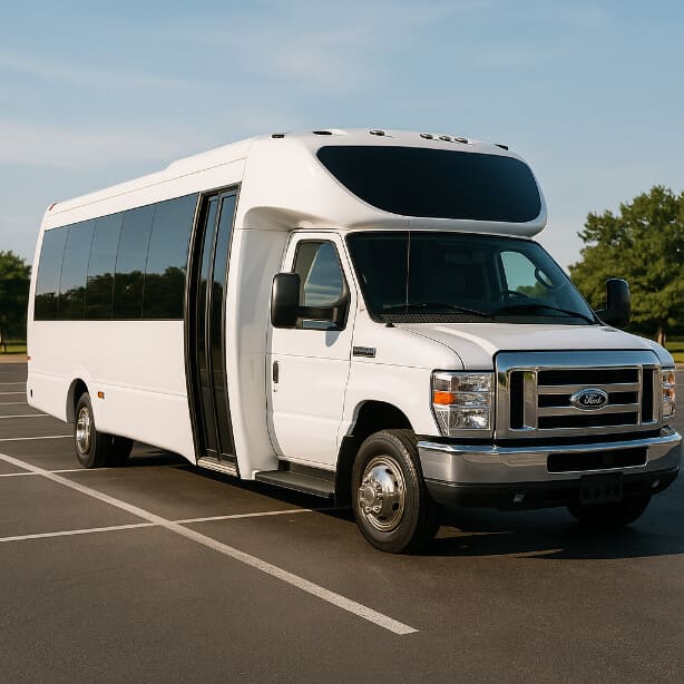 Rochester Shuttle Bus Rentals 20 Passenger Shuttle Bus