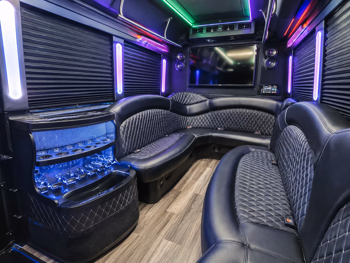 affordable rochester prom party bus prices split across your group