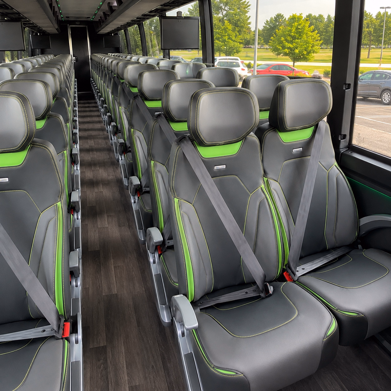 rochester charter bus services inside